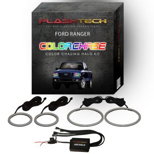 Ford Ranger ColorChase LED Halo Headlight Kit 2001-2011