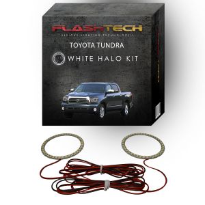 Toyota Tundra White LED Halo Fog Light Kit 2007-2013