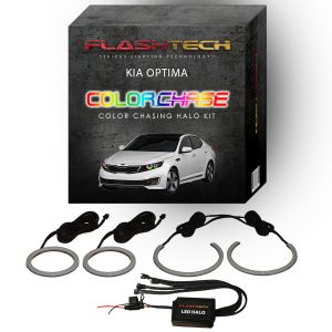 Kia Optima ColorChase LED Halo Headlight Kit 2011-2013