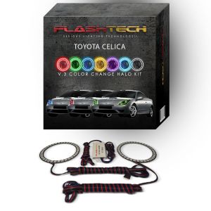Toyota Celica V.3 Fusion Color Change LED Halo Headlight Kit 2000-2005