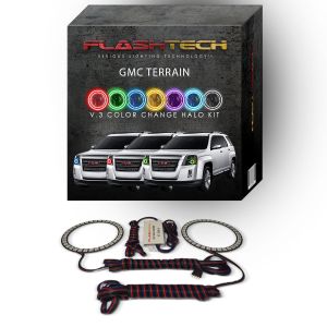 GMC Terrain V.3 Fusion Color Change LED Halo Headlight Kit 2010-2016