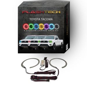 Toyota Tacoma V.3 Fusion Color Change LED Halo Headlight Kit 2012-2015