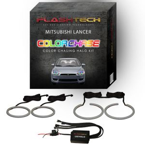Mitsubishi Lancer ColorChase LED Halo Headlight Kit 2008-2016