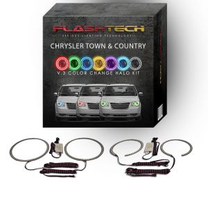 Chrysler Town & Country V.3 Fusion Color Change Headight Halo Kit 2005-2010