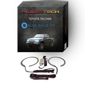 Toyota Tacoma 1998-2000 Blue LED Halo Headlight Kit