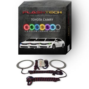 Toyota Camry V.3 Fusion Color Change LED Halo Headlight Kit 2012-2014