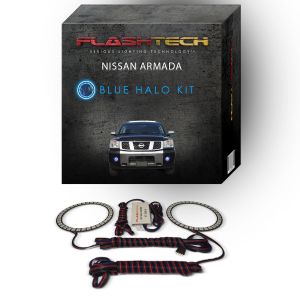 Nissan Armada 2004-2007 Blue LED Halo Fog light Kit