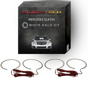 Mercedes GLK White LED Halo Headlight Kit 2013-2014