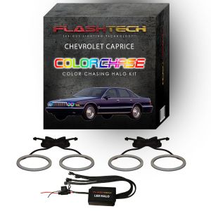Chevrolet Caprice ColorChase LED Halo Headlight Kit 1991-1996