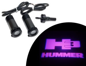 Flashtech Puddle Light Kit for Hummer H3 - Pink