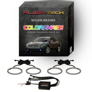 Nissan Maxima ColorChase LED Halo Headlight Kit 2009-2014