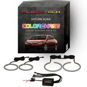 Saturn Aura ColorChase LED Halo Headlight Kit 2007-2009