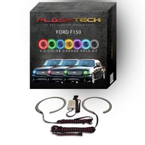 Ford F-150 V.3 Fusion Color Change LED Halo Headlight Kit 1997-2003