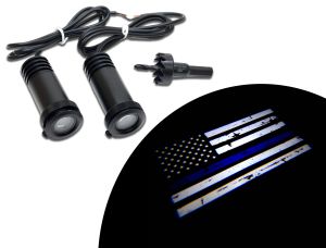 Flashtech Puddle Light Kit for Distressed Blue Line Flag