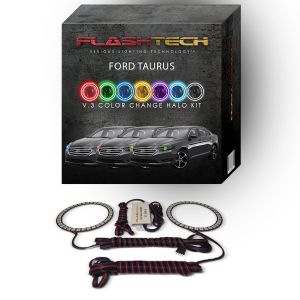 Ford Taurus V.3 Fusion Color Change LED Halo Headlight Kit 2013-2016
