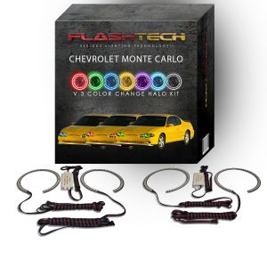 Chevrolet Monte Carlo V.3 Fusion Color Change LED Halo Headlight Kit 2000-2005
