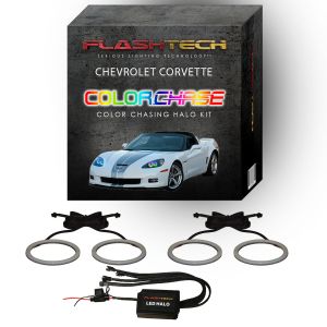 Chevrolet Corvette ColorChase LED Halo Headlight Kit 2005-2013