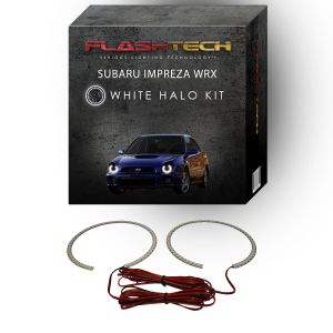 Subaru Impreza WRX White LED Halo Headlight Kit 2002-2003