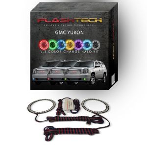 GMC Yukon V.3 Fusion Color Change LED Halo Fog Light Kit 2007-2013