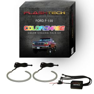 Ford F-150 ColorChase LED Halo Headlight Kit 1992-1996