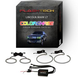 Lincoln Mark LT ColorChase LED Halo Headlight Kit 2006-2008