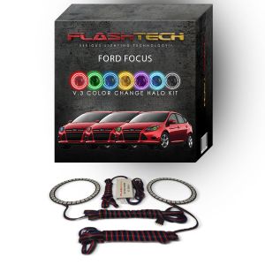 Ford Focus V.3 Fusion Color Change LED Halo Headlight Kit 2012-2015