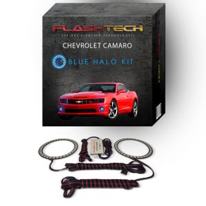 Chevrolet Camaro 2010-2014 Blue LED Halo Fog light Kit