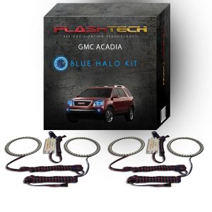 GMC Acadia 2007-2012 Blue LED Halo Headlight Kit