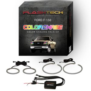 Ford F150 ColorChase LED Halo Headlight Kit 2004-2008