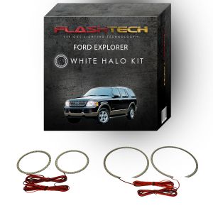 Ford Explorer White LED Halo Headlight Kit 2002-2005