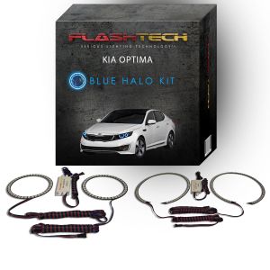 Kia Optima 2011-2013 Blue LED Halo Headlight Kit