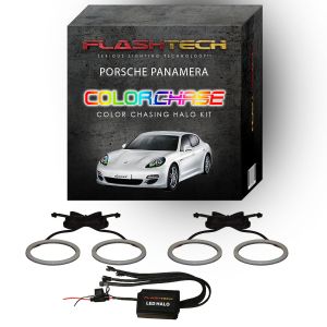Porsche Panamera ColorChase LED Halo Headlight Kit 2010-2013