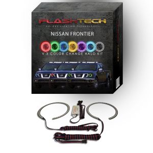Nissan Frontier V.3 Fusion Color Change LED Halo Headlight Kit 2009-2016