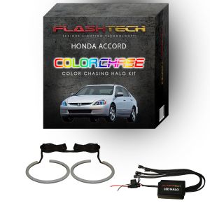 Honda Accord ColorChase LED Halo Headlight Kit 2003-2007