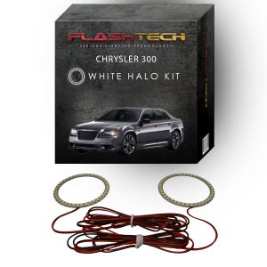 Chrysler 300 White LED Halo Headlight Kit 2011-2016