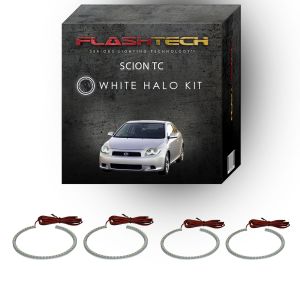 Scion TC White LED Halo Headlight Kit 2005-2007