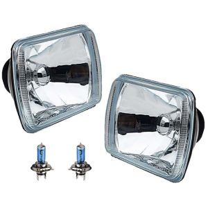 7" x 6" Semi Sealed Beam Headlight Assemblies - Pair
