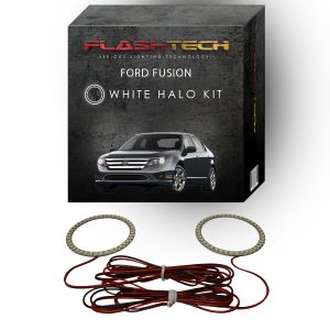Ford Fusion White LED Halo Headlight Kit 2010-2012