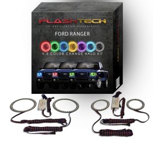 Ford Ranger V.3 Fusion Color Change LED Halo Headlight Kit 2001-2011