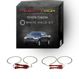 Toyota Tundra White LED Halo Headlight Kit 2007-2013