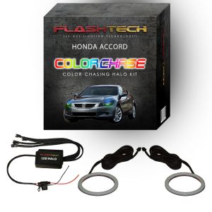 Honda Accord Coupe ColorChase LED Halo Headlight Kit 2011-2012