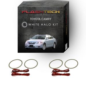 Toyota Camry White LED Halo Headlight Kit 2007-2009