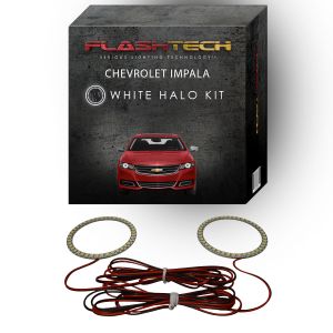 Chevrolet Impala White LED Halo Headlight Kit 2014-2016