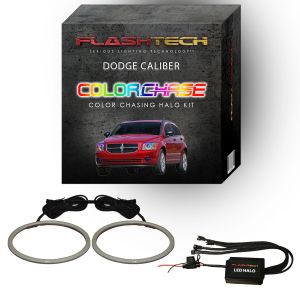 Dodge Caliber ColorChase LED Halo Headlight Kit 2007-2012