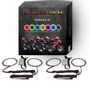 Yamaha R1 V.3 Fusion Color Change LED Halo Headlight Kit 2004-2006