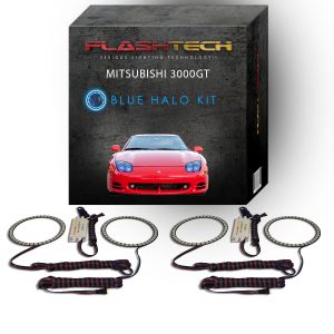 Mitsubishi 3000GT 1994-1998 Blue LED Halo Headlight Kit