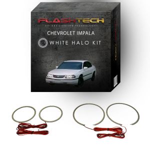 Chevrolet Impala White LED Halo Headlight Kit 2000-2005