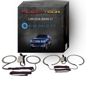 Lincoln Mark LT 2006-2008 Blue LED Halo Headlight Kit