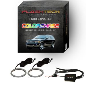 Ford Explorer ColorChase LED Halo Fog Light Kit 2002-2005