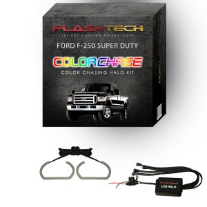Ford 250 / Ford F350 ColorChase Halo Fog Light kit 2005-2007